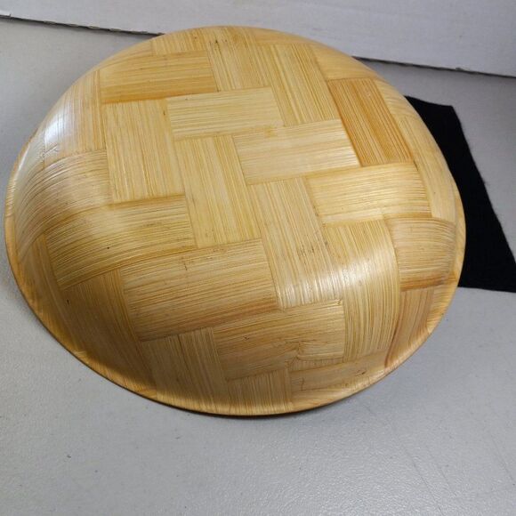 Vintage Fabulous Las Vegas Bamboo Style Bowl Cottagecore Grandmacore - Picture 5 of 6